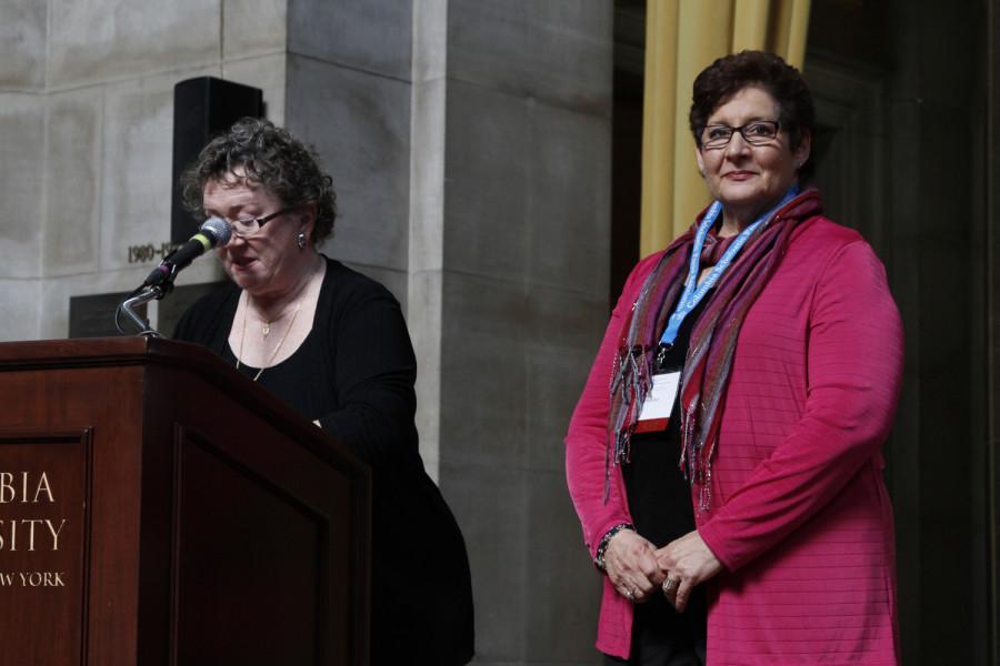 Gail Snyder is a 2014 recipient of the CSPA Gold Key Award. She received her award at the 2014 CSPA spring convention advisers' awards luncheon on March 21, 2014 at Columbia University's Low Rotunda.