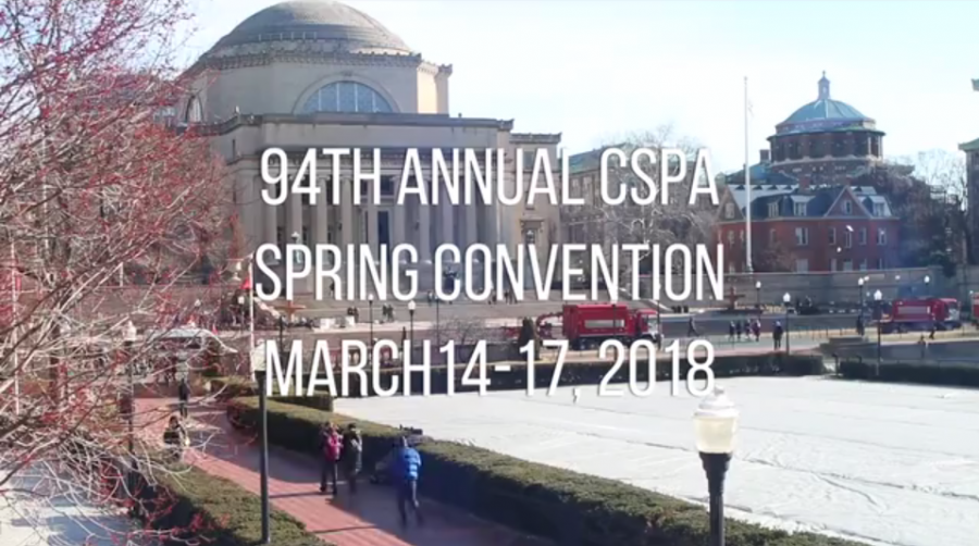 The Feather Staff at CSPAs 94th Convention Create Convention Recap